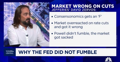 Over-reliance on the Fed caused market volatility, says Jefferies' David Zervos