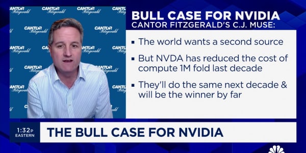 Bull case for Nvidia remains strong, says Cantor Fitzgerald's CJ Muse