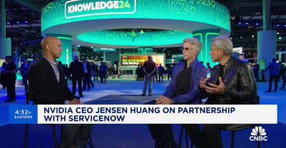 Watch CNBC's full interview with Nvidia's Jensen Huang and ServiceNow's Bill McDermott