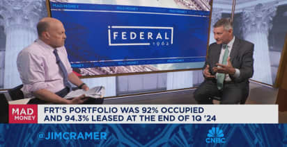 Jim Cramer gets a read on REITs with Federal Realty Investment Trust CEO Don Wood