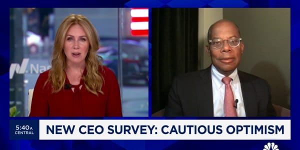 Roger Ferguson on new CEO survey: Recession concerns have 'faded drastically'