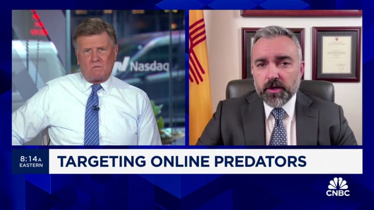 New Mexico AG on targeting online predators: Meta's platforms are not safe for children