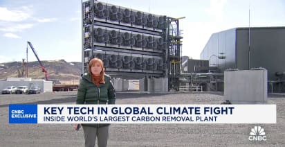 Removing CO2 from air: Inside the world's largest carbon removal plant