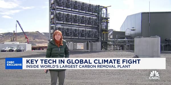 Removing CO2 from air: Inside the world's largest carbon removal plant