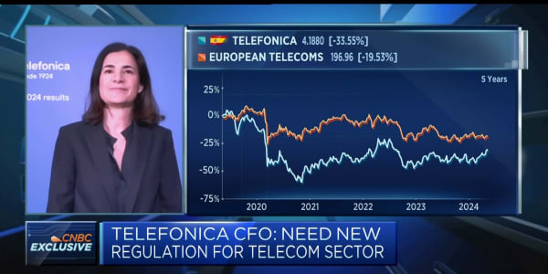 Telefonica beats with 79% jump in first-quarter net profit