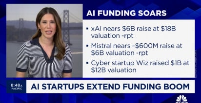 AI startups extend funding boom