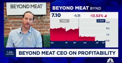 Beyond Meat is 'on better footing' despite Q1 earnings miss, says CEO Ethan Brown