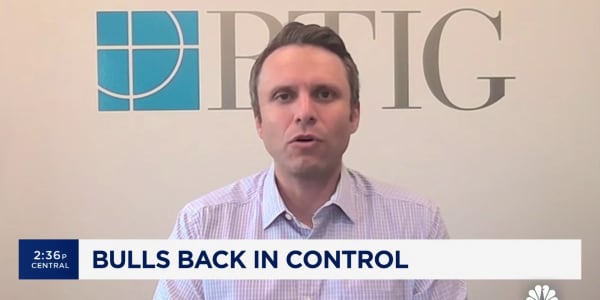 Gold is a good trend and expect higher prices for the miners, says BTIG's Jonathan Krinsky