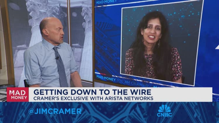 Arista Networks CEO Jayshree Ullal goes one-on-one with Jim Cramer