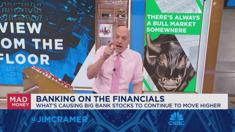 This is the kind of bull market behavior we haven't seen in ages, says Jim Cramer