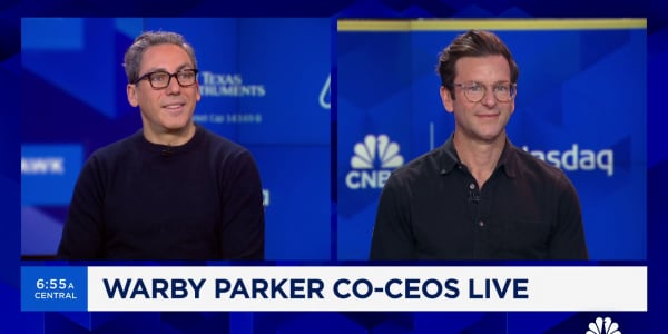 Warby Parker co-CEOs on expansion strategy: Vast majority of Americans want to go into a store