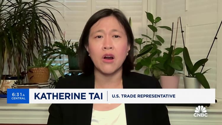 U.S. Trade Representative Katherine Tai on raising China tariffs