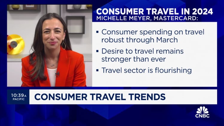 Travel spending will not decline anytime soon, says Michelle Meyer