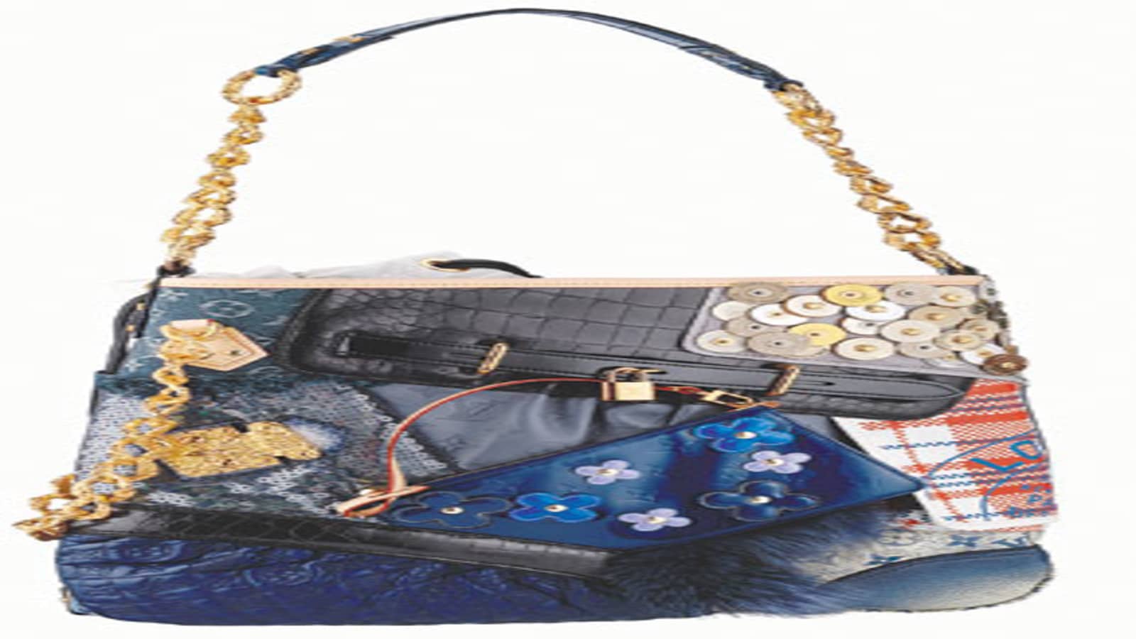 LV TRIBUTE PATCHWORK BAG 2007. What a concept!!!  Most expensive handbags,  Expensive handbags, Most expensive bag