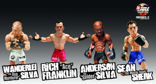 NEW World Of MMA Champions Rich Franklin Ace Action Figure Series 2 