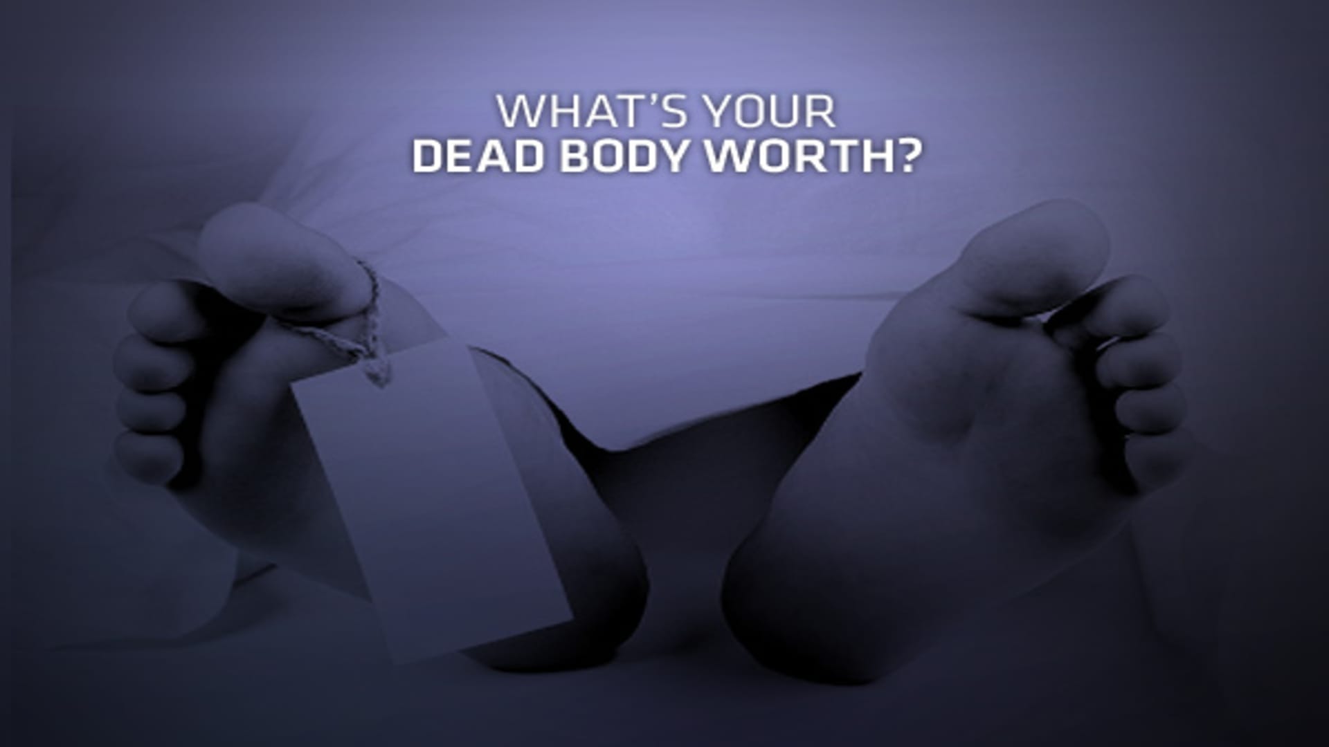 What's Your Dead Body Worth?