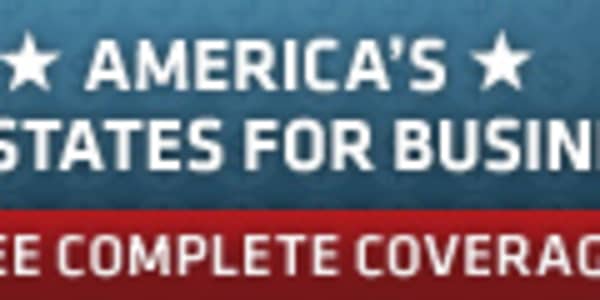 CNBC's Top States For Business 2010—Top-Five 