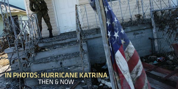 Hurricane Katrina: Then & Now In Photos