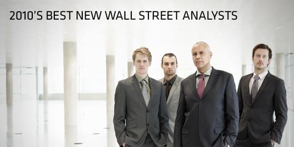 2010’s Best New Wall Street Analysts