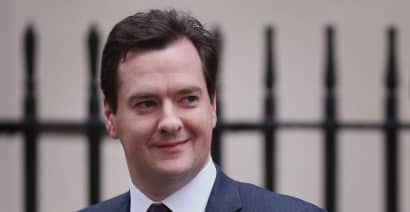 UK’s Osborne: Wrong to Abandon Austerity Plan