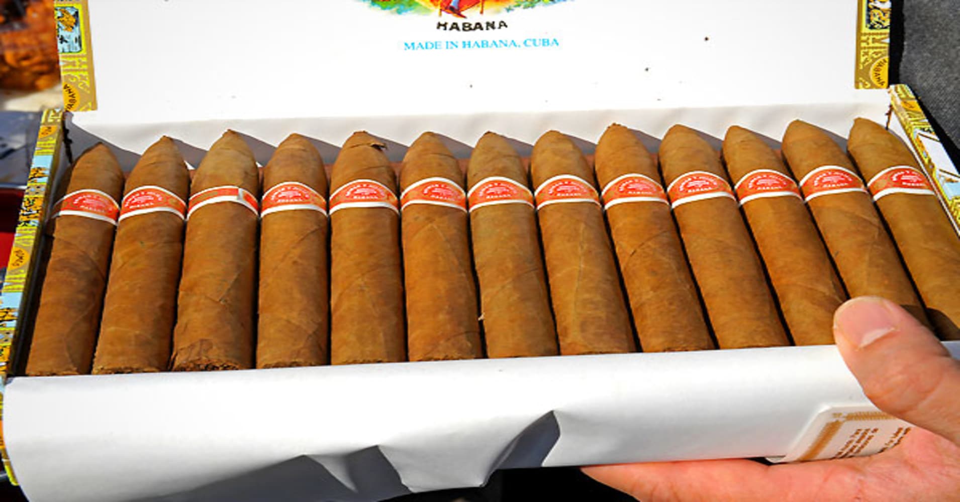 In February1962, President John F. Kennedy imposed a trade embargo against Cuba and ever since American cigar enthusiasts have had to be satisfied with American stogies or those of her allies. According to most cigar enthusiasts, however, almost any cigar grown outside of Cuba is a pale substitute for the real thing.Pierre Salinger, who served as Kennedy’s press secretary at the time, claimed that the president ordered him to procure  one day prior to putting the embargo into effect. Almost 50 y