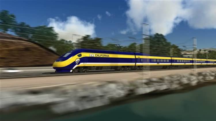 Trump demands California return high-speed rail funds