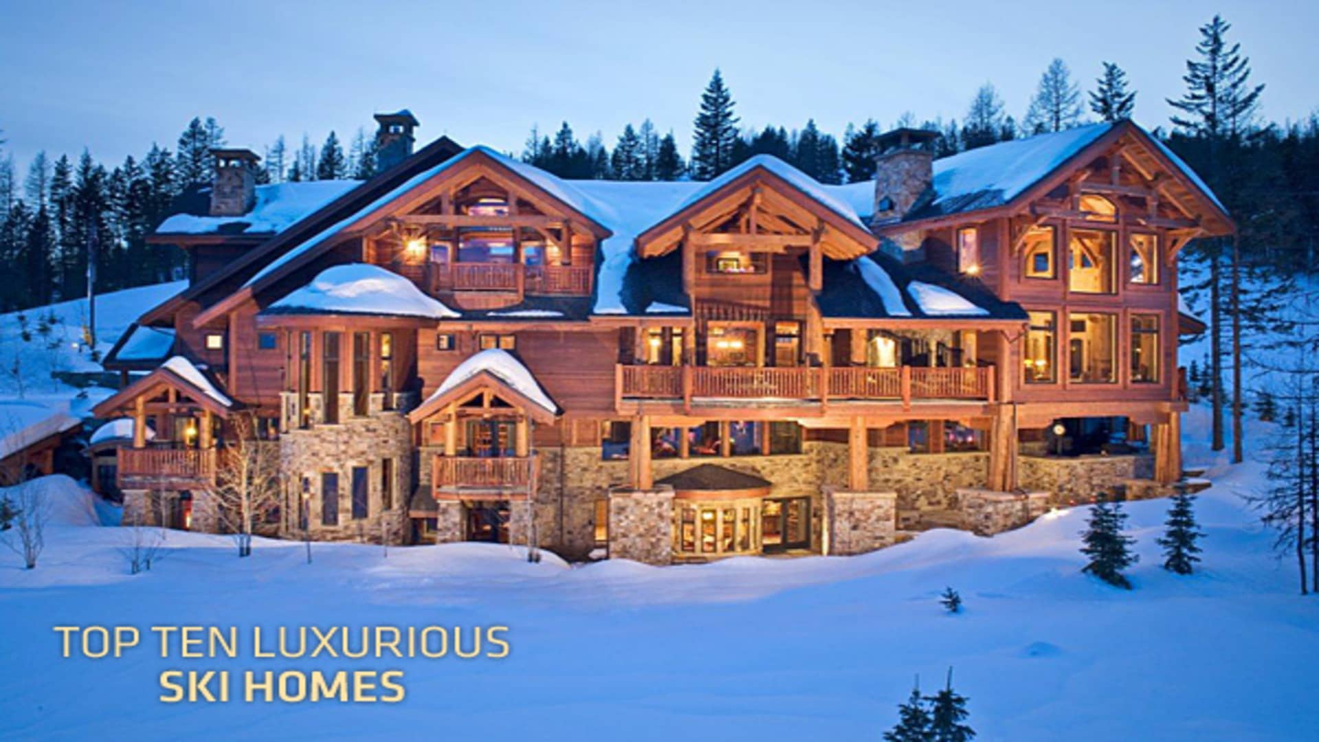 Top 10 Luxurious Ski Homes
