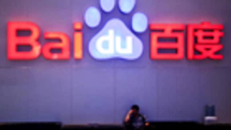 Baidu rallies after topping estimates