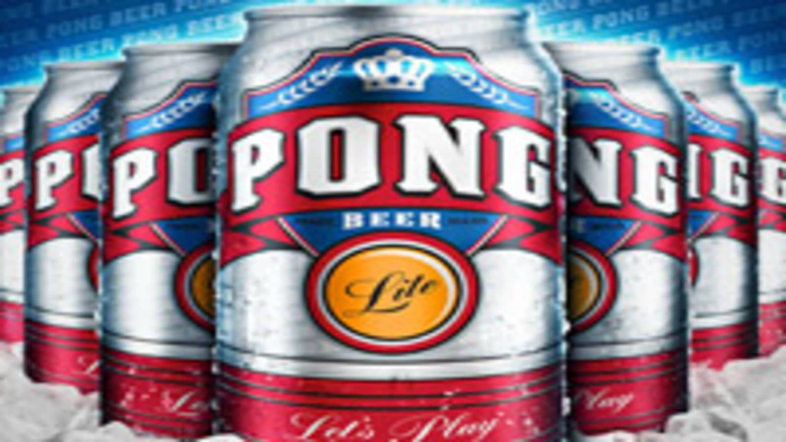 Pong Beer Capitalizes Off Beer Pong Craze