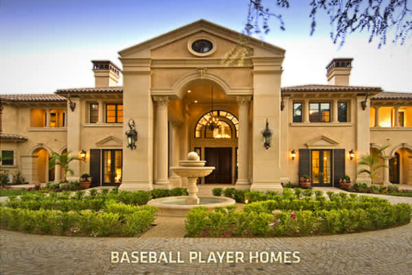 Baseball Player Homes