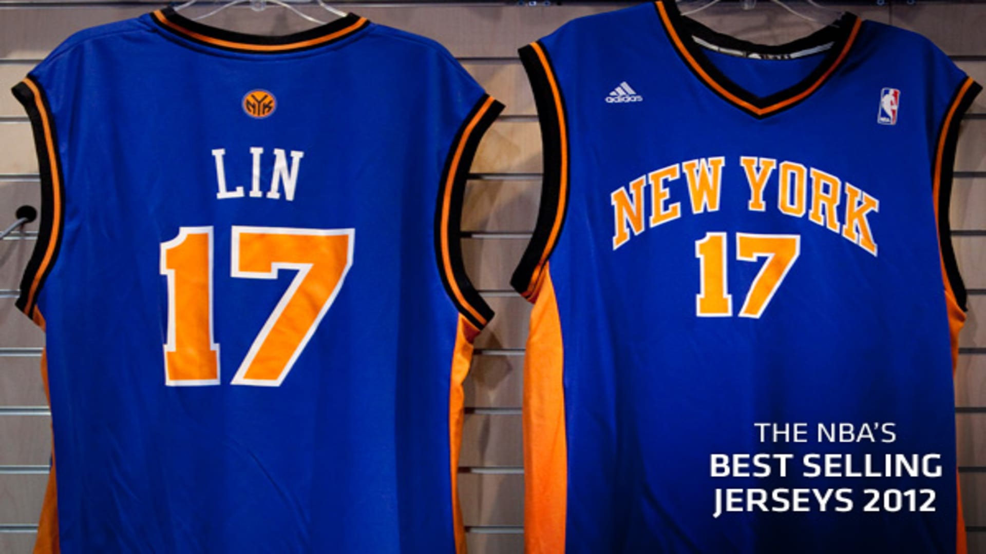 The NBA's Best Selling Jerseys 2012