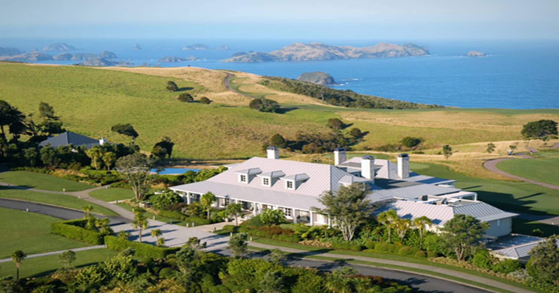 Starts at $623 a night per person, double occupancy, with meals and drinks all-in. For $7,171 nightly, though, you can book the 4,200-square-foot Owner’s Suite, with a private infinity pool and kitchen—so the chef can come to you.poised on the edge of the Totara forest, offers panoramic ocean views in 22 guest rooms with his-and-her walk-in closets on 6,000-acres. The resort is owned by American hedge-fund tycoon Julian Robertson.  Hop Air New Zealand’s daily 40-minute flight to Kerikeri Bay fr