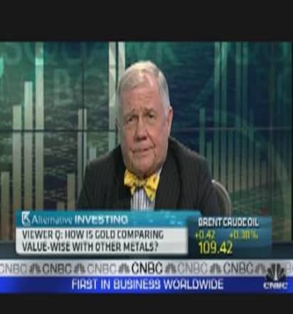Jim Rogers Sees Gold Correction