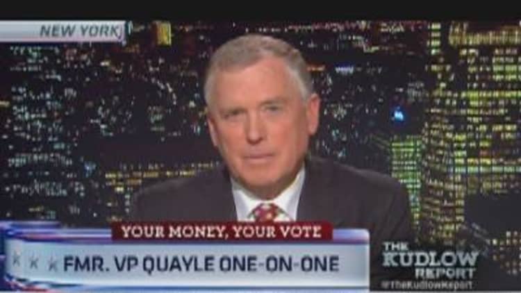 Quayle Rates the Republican Candidates