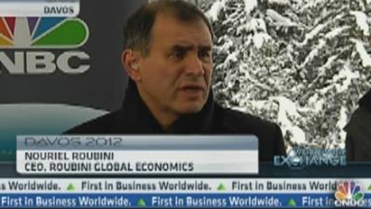 Europe Has Fundamental Problems That Can't Be Resolved by the ECB: Roubini