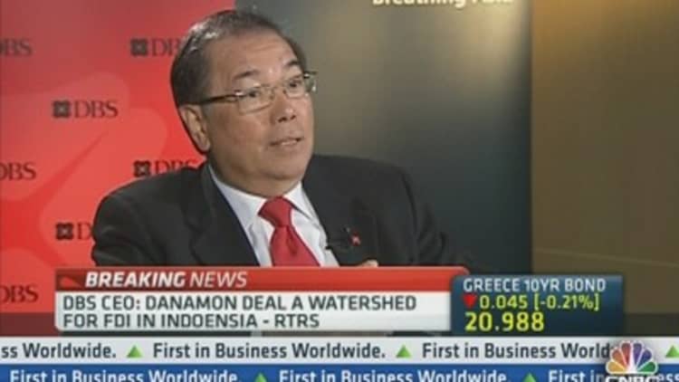 Danamon Stake to Bring More Asia Coverage: DBS Chairman