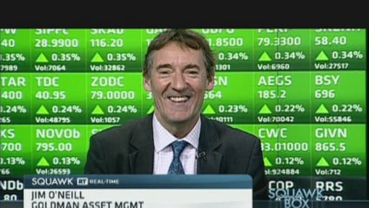 Jim O'Neill Sees the Glass 'More Half Full Than Empty'