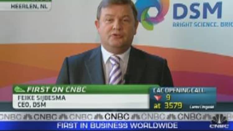 DSM CEO Discusses Earnings