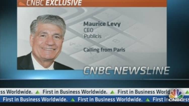 Publicis CEO: Not Going to Make Counter-Bid for Aegis 