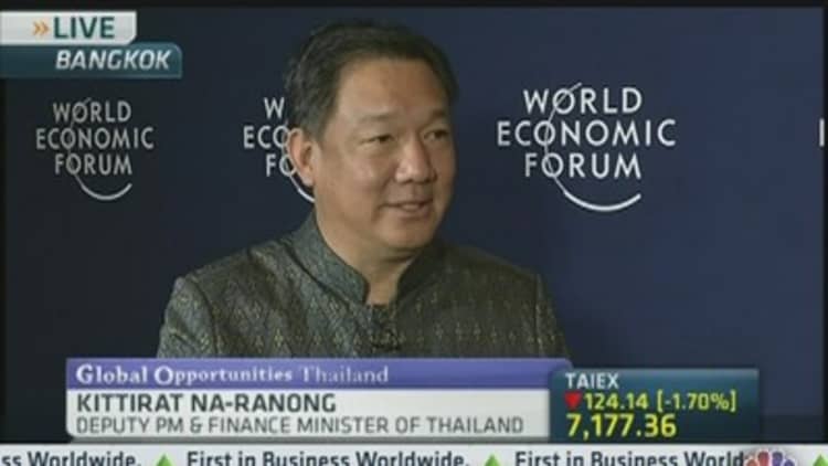 Thailand Must Rebalance Its Economy: Finance Minister