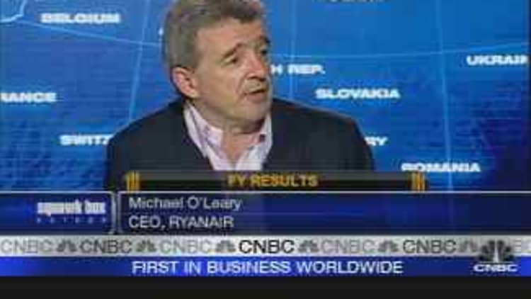 Ryanair CEO on Earnings