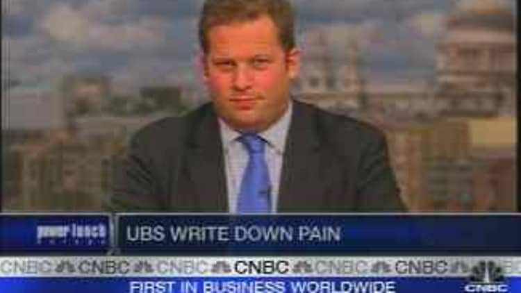 UBS Faces Write-Down Pain