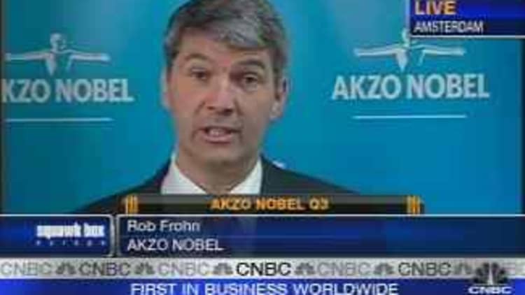 Akzo Nobel Profit Falls Short of Forecasts